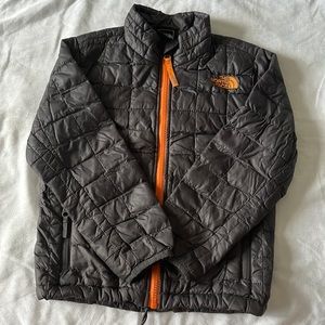 Kids North Face gray jacket